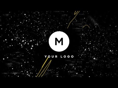 Scribble Grunge Logo DaVinci Resolve Templates