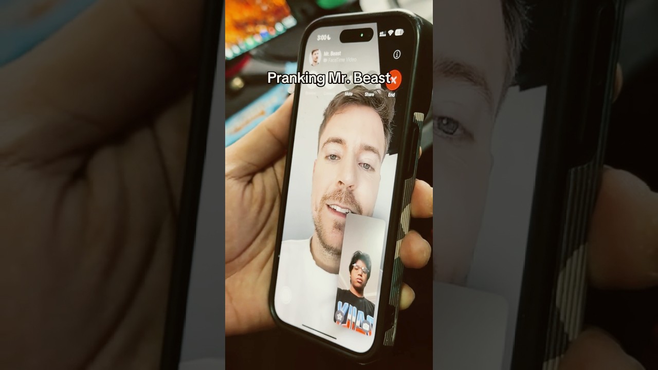 Pranking Mr. Beast 😏😝 