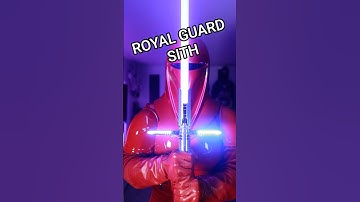 ROYAL GUARD LIGHTSABER #starwars #cosplay #cosplayer #lightsaber #shorts
