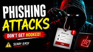 Phishing Attack Masterclass 😱 | How Hackers Trick You (Live Demo)