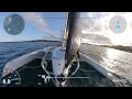 Light Wind Racing a Corsair 760 Trimaran
