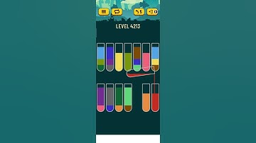 water sort puzzle - level 4213