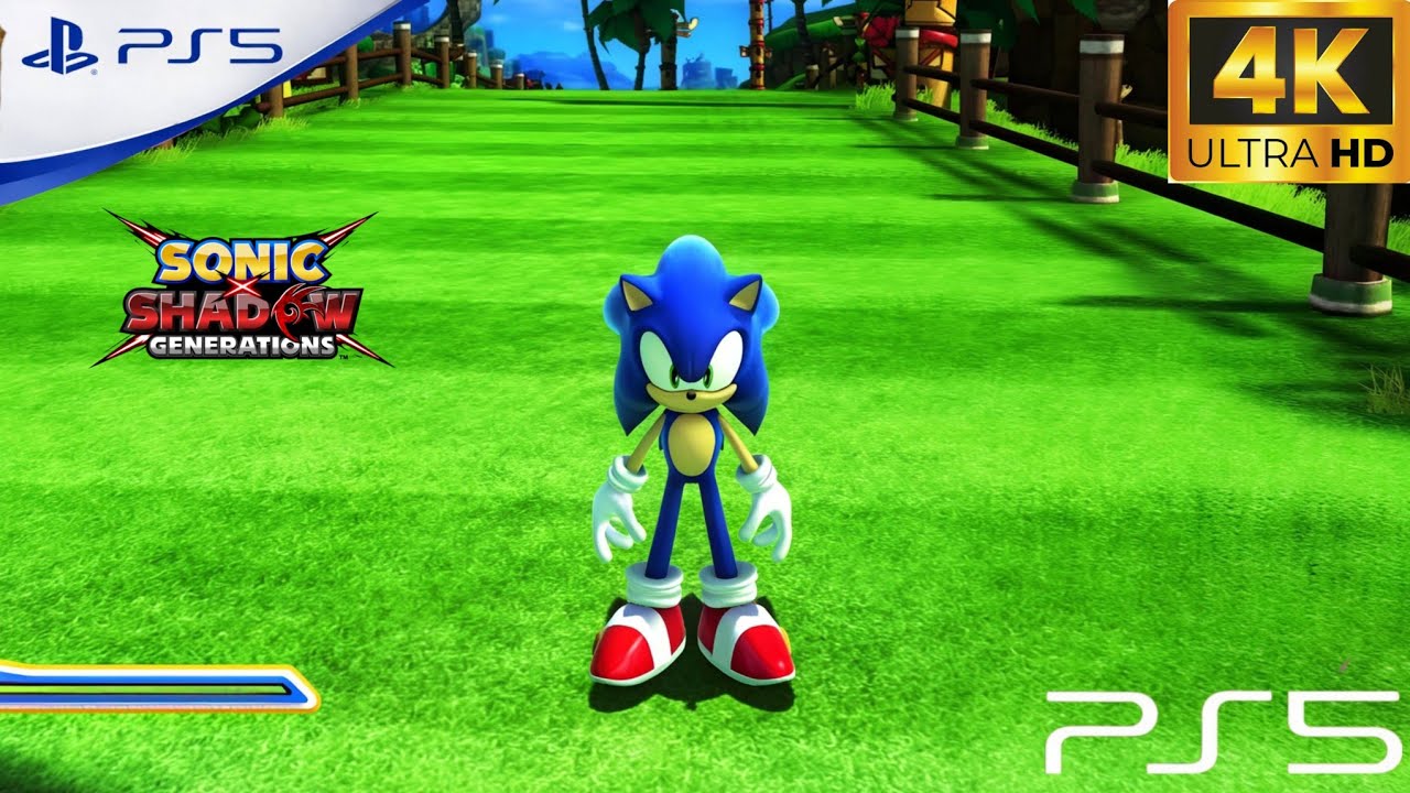 Sonic X Shadow Generations [ 4K HDR 120FPS ] Level 2 - YouTube