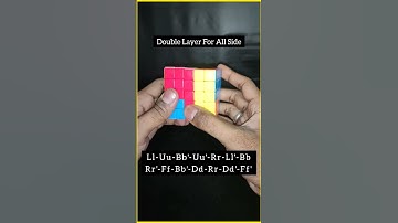 How to Bring Snake 🐍 Pattern In 5by5 Rubik