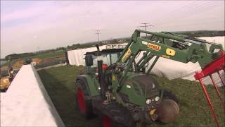 Silage 1.Schnitt 2015 | DEUTZ-FAHR, FENDT, BERGMANN USW. | GoPro |