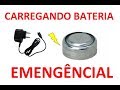 CARREGANDO BATERIA 1.5V EMERGÊNCIAL