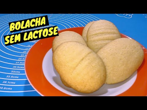 BOLACHA CASEIRA FÁCIL - SEM LEITE - ZERO LACTOSE