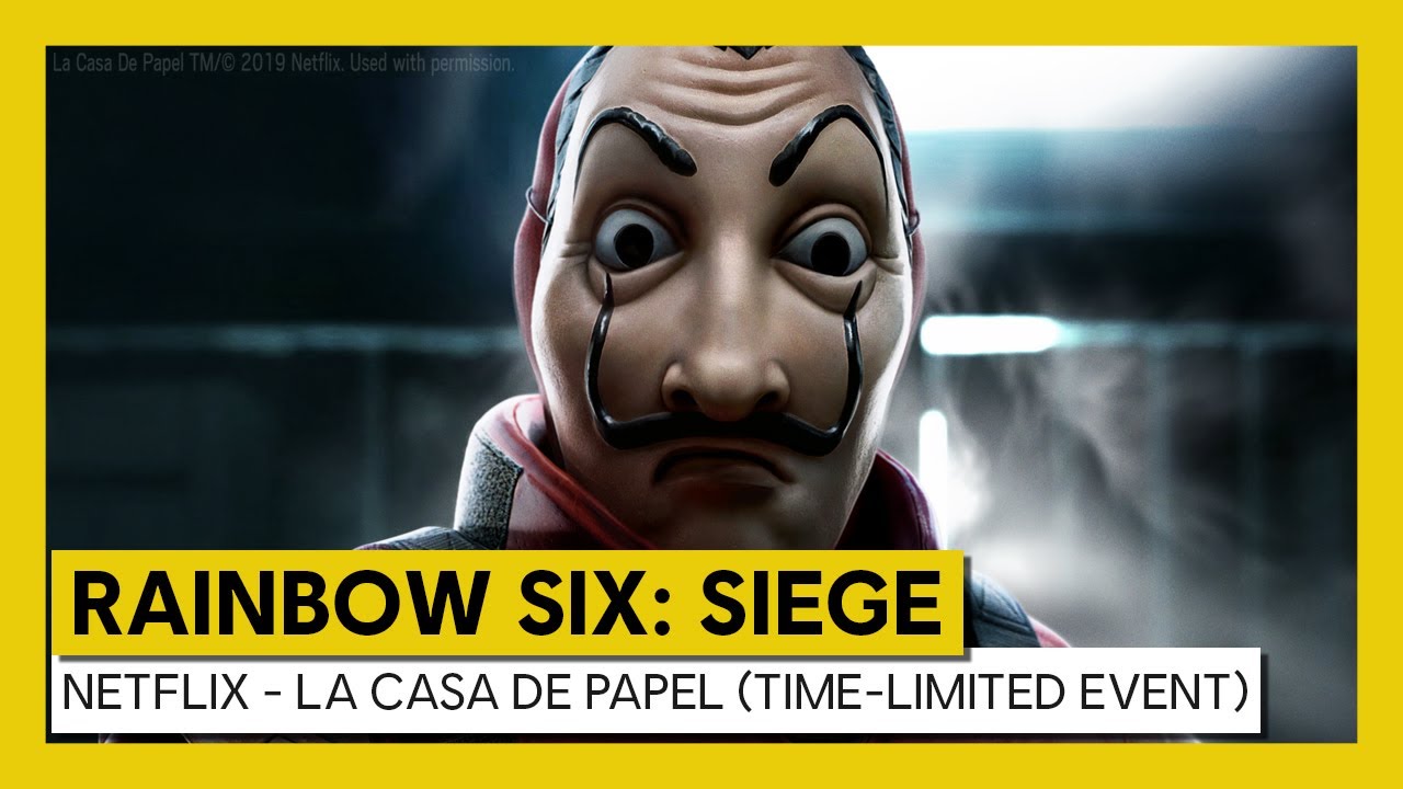 Discover The Time Limited Mini Event Money Heist For Free This Weekend In Rainbow Six Siege 1 YouTube player