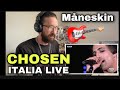 METALHEAD REACTS| Måneskin - Chosen - ITALIA LIVE