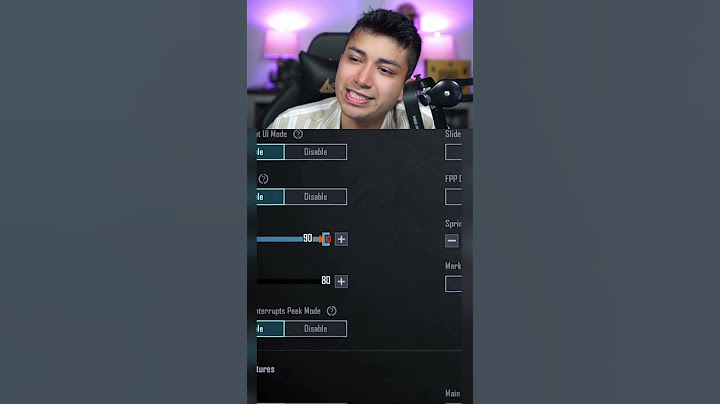 Tips for FPS Settings ✅ #pubgmobile #bgmi #shorts