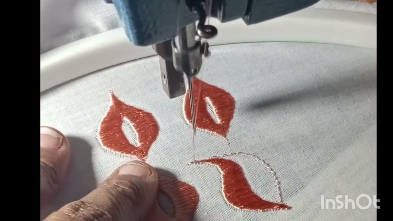 طرز الرباطي طريقة تطريز لوريقات العاديين للمبتدئات