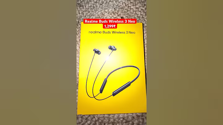 Realme Buds Wireless 3 Neo 1,299₹ #realme #realmebudswireless3neo #realmebuds #shorts #trending