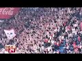 Crvena Zvezda fans welcoming Olympiacos