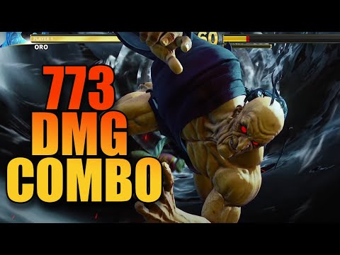 SFV Oro Devastating 773 Dmg Combo