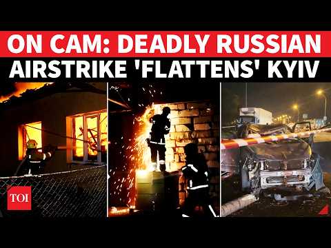 Putin 'BURNS' Ukrainian Capital Just Before Ceasefire; Metro Station & University Campus Hit