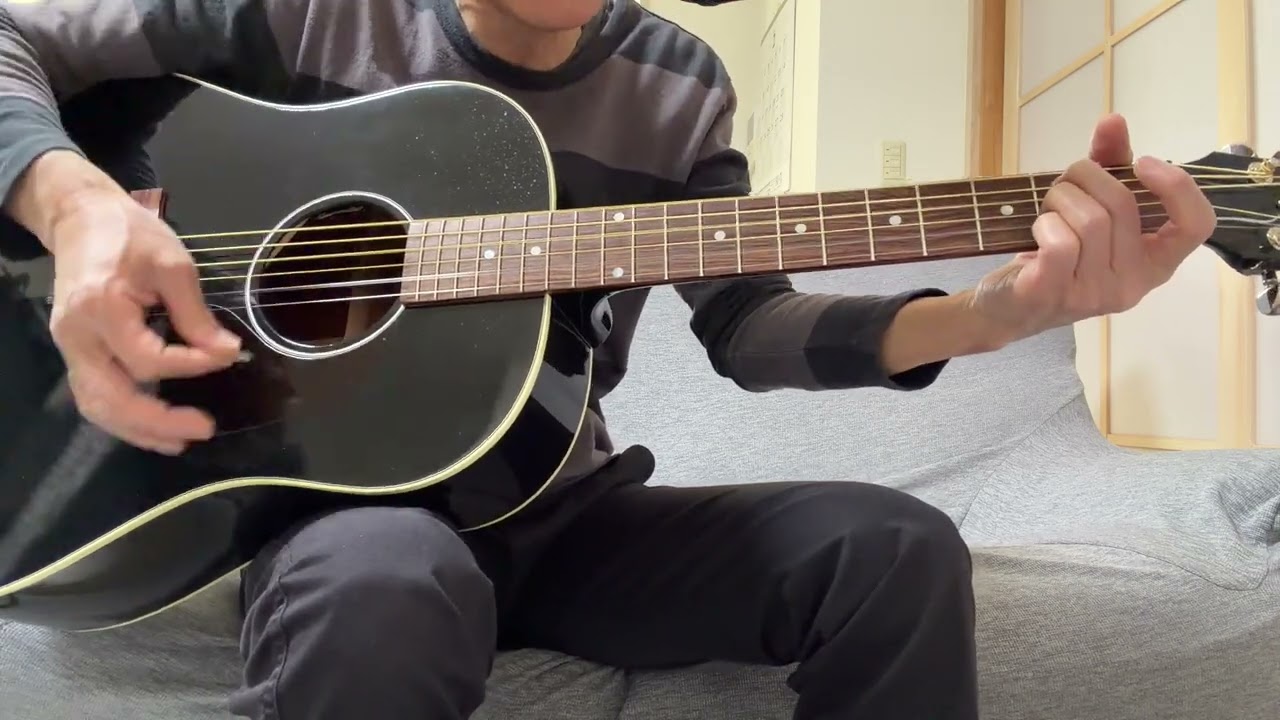 『安奈/甲斐バンド』〔cover〕ーhide@waizuの弾き語りー