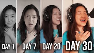 I Learned How to Sing KPOP for 30 Days