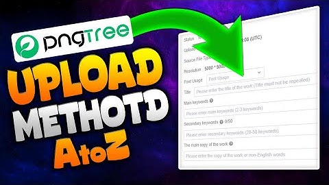 Mastering Illustrator: File upload tutorial on PNG Tree