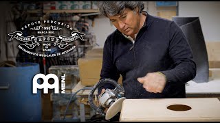 How the Best Cajons in The World Are Made - Meinl Artisan Line Crafted By Pepote