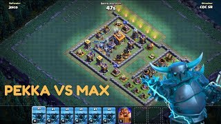 5 Super PEKKA Attack Vs Max COC Builder Base Private Server2017 screenshot 5