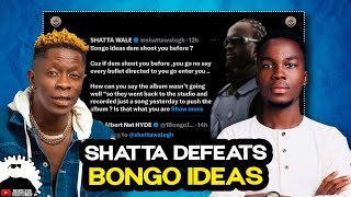 Shatta Wale Destroys Bongo Ideas' Evil Agenda against Black Sherif