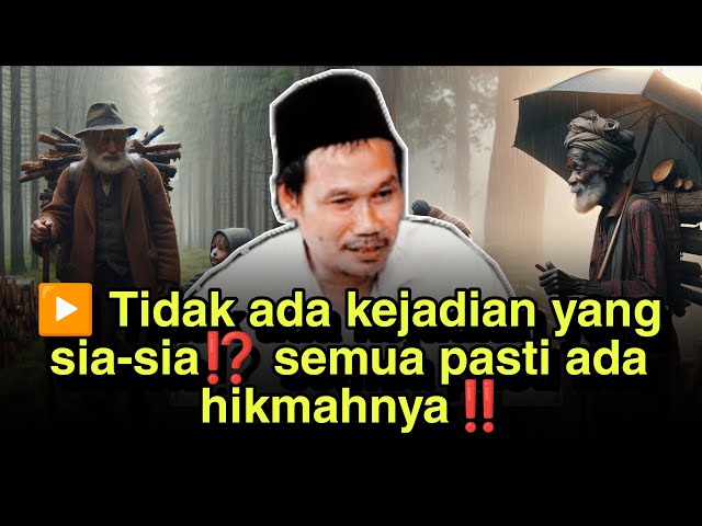 ▶️ Tidak ada kejadian yang sia-sia⁉️ semua pasti ada hikmahnya‼️ ||Ngaji GUS BAHA' terbaru class=