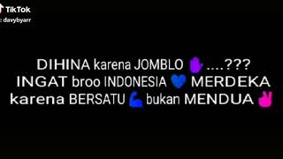 Story WA aku malu jadi jomblo 🤣