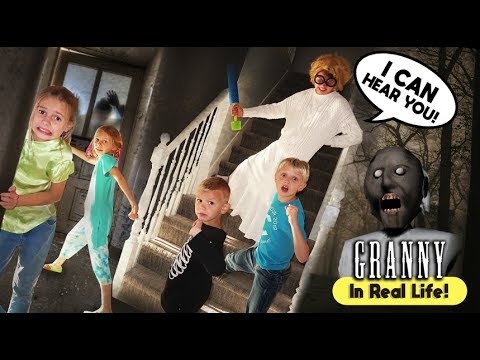 Granny's House Horror Game in REAL LIFE! | The TANNERITES