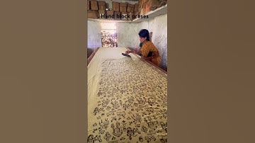 Bagru hand block print❤️😊 #trending #vairalshort