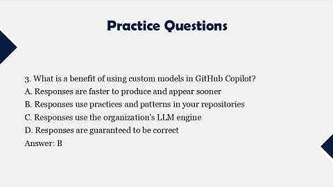 GH-300 GitHub Copilot Certification Prep Guide (2025) |  Free Practice Test