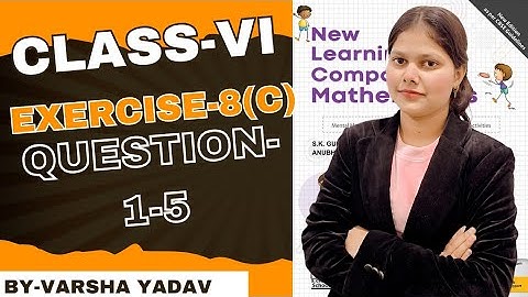 Chapter-8   || Self Practice-8C|| New Learning Composite Mathematics Class-6 #ratio #proportion