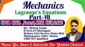 27.Mechanics:Lagrange