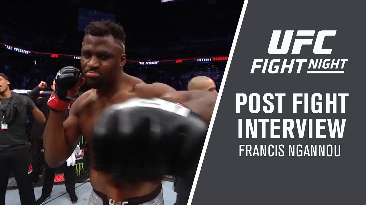 francisco el hombre UFC Phoenix: Francis Ngannou -