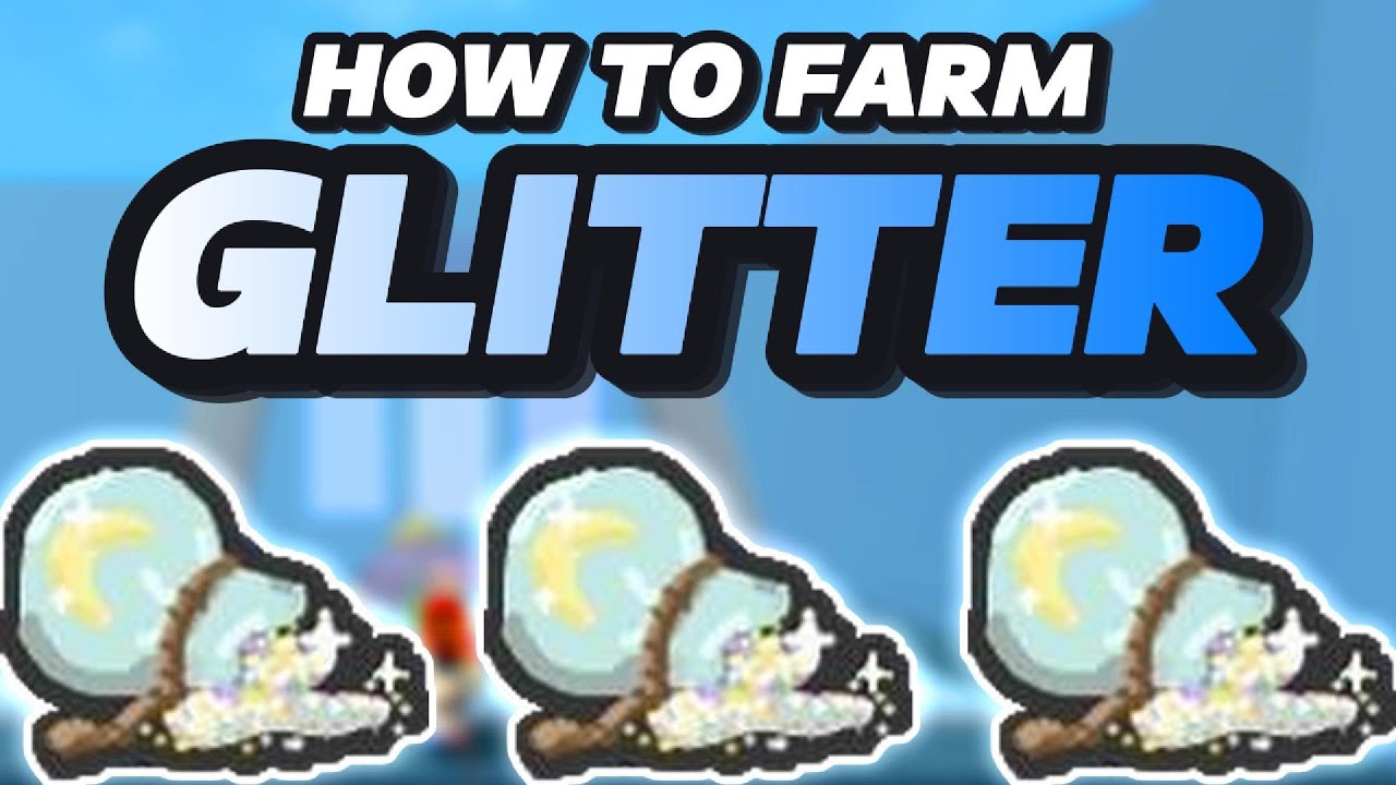 How to Farm Glitter *FAST* [Best Methods] | Bee Swarm Simulator