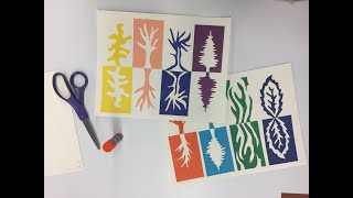 Matisse Paper Cut-Outs: Positive and Negative Space