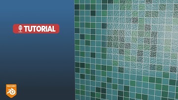 How to make a procedural tile material | Blender 4.0 Tutorial #textures #materials