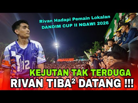 Ngeri❗️Ribuan Penonton TERKEJUD "Rivan Nurmulki" Datang Terlambat membuat Lawan langsung Minder