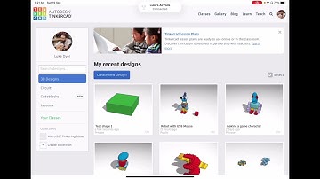 TinkerCAD on the iPAD Part 1