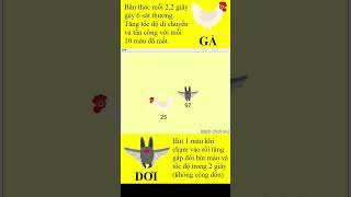 Gà vs Dơi - animal battle 28 - #fun #short #game #review #scratch #animal #battle #fight #simulator