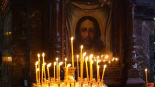 Many Candles Are Lit in the Temple of Orthodoxy Before the Holy Image of Christ screenshot 3