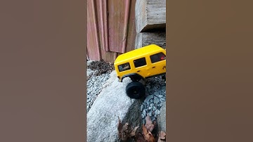 Crawling Up Rock #axial #scx24 #jeep #crawling #crawler #injora #upgrade #music