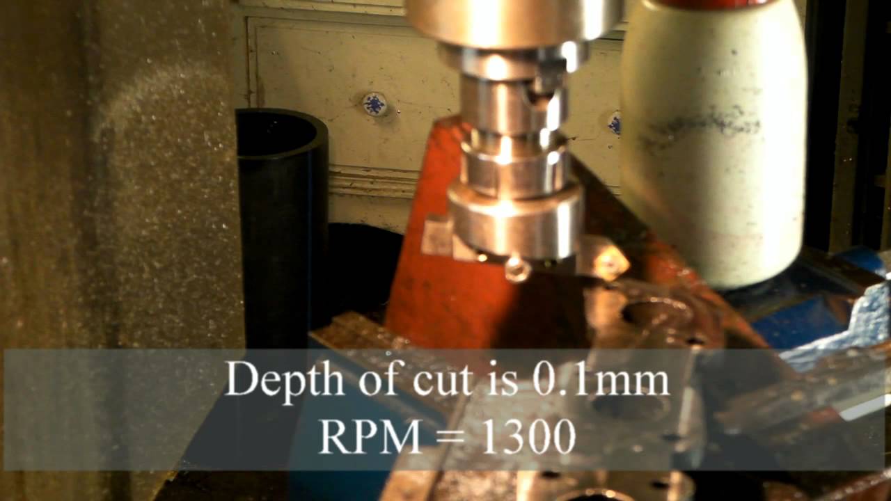 Machining Facing custom turbo exhaust manifold YouTube