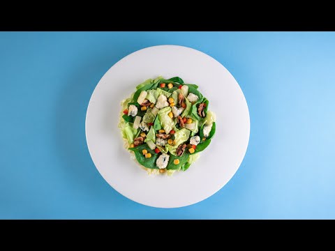ვიდეო: ლურჯი ჩეშირის ყველი და სალათი