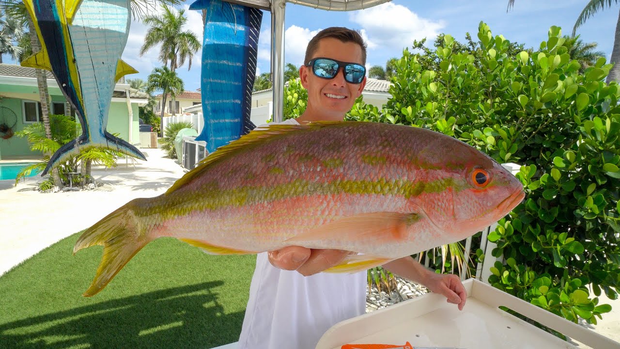 Easy way to clean Yellowtail Snapper! YouTube