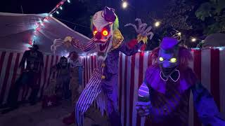 Twisted Trails Official Halloween 2023 Night Time Walk Through - Animatronics on - No Actors