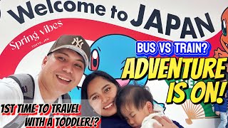 Episode 1: Travelling to Japan with a toddler + Bullet train to downtown + Spring /Sakura Blossom