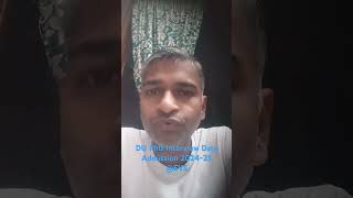 DU PhD Interview Date Admission 2024-25 @EVS
