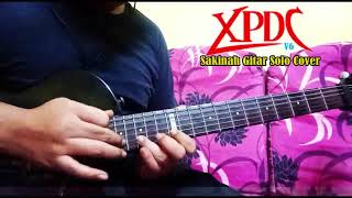 Video thumbnail of "xpdc sakinah gitar solo cover"