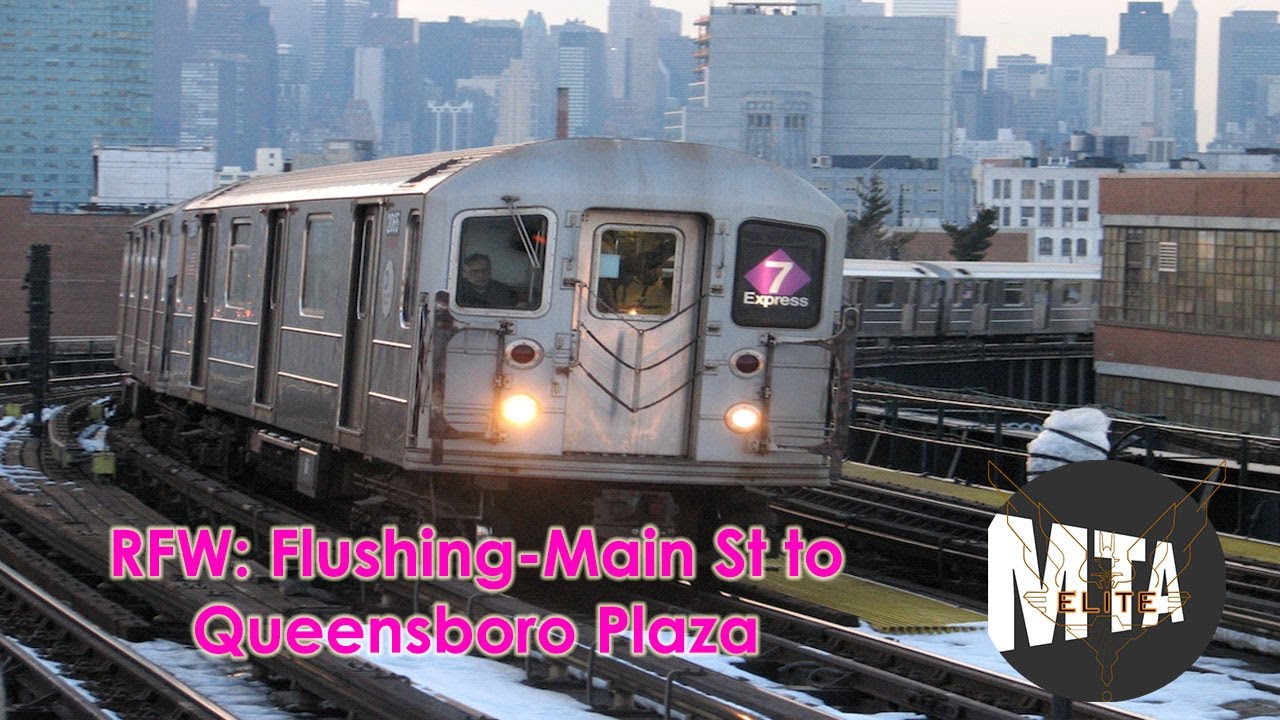 RFW: R62 7 Express [Flushing-Main St to Queensboro Plaza] - YouTube