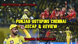 #cskvspbks Highlights | MS Dhoni Run out | Chennai vs Punjab Review | MSD Sixes